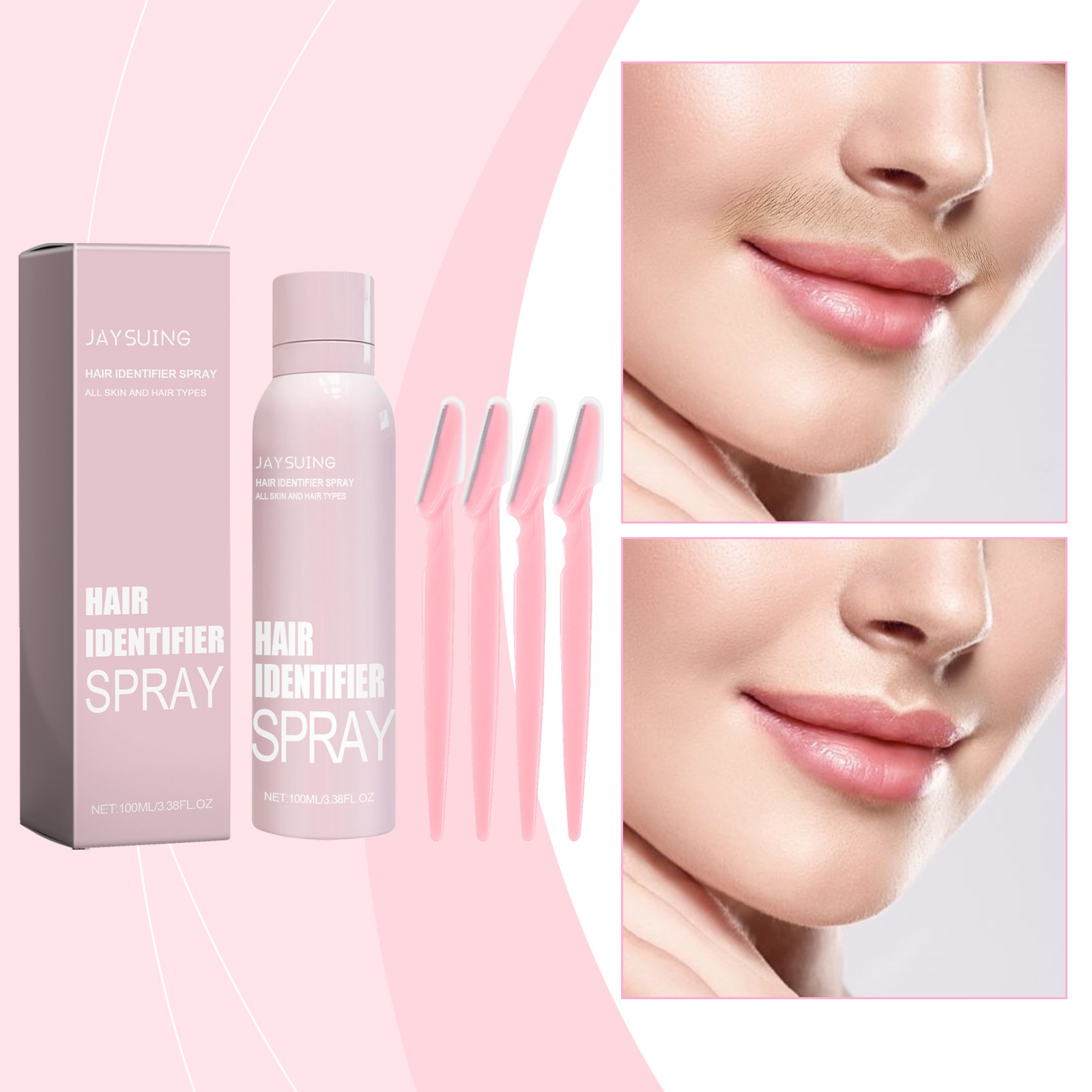 JAY SUING Hair Identifier Spray Smooth and Effortless Hair Removal Experience