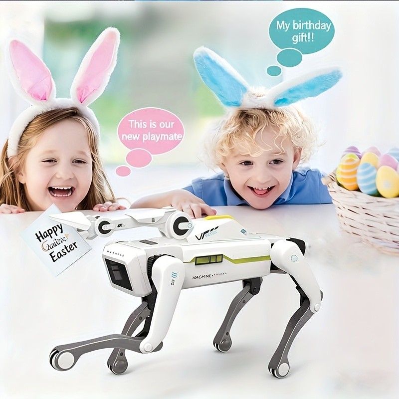 FACEGLE Smart Robot Dog with Voice Command & App/Remote Control