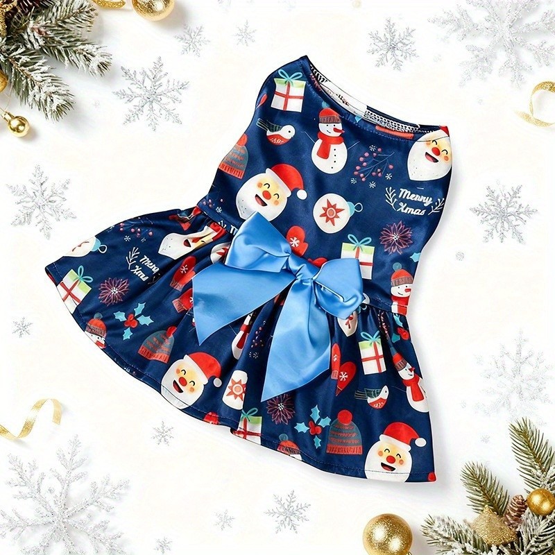 BAMDA Christmas Dog Dress