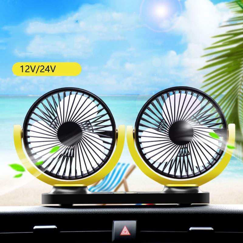 Car Fan Round Shaped