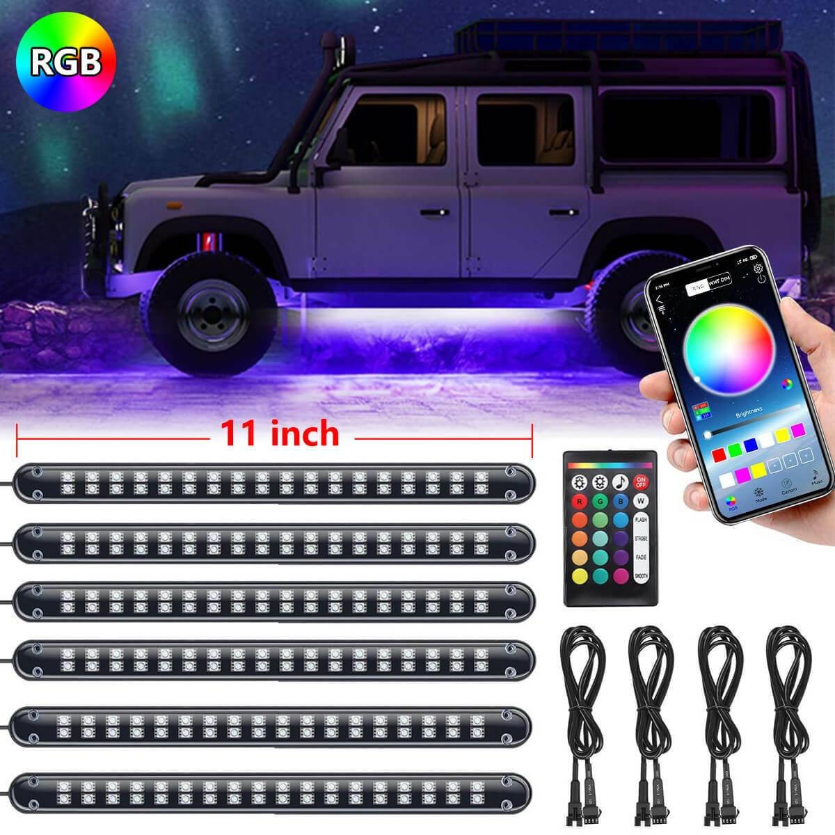 Underglow Neon Kit Strip Lights