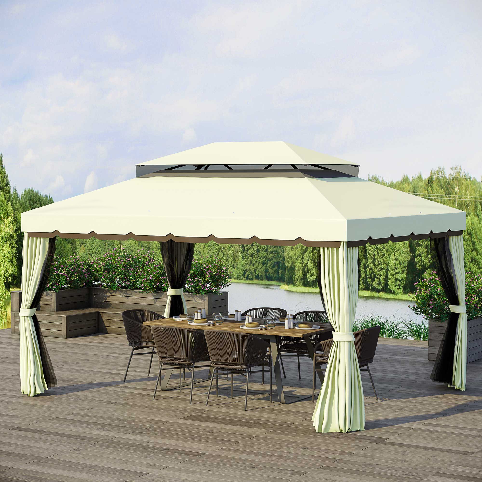 Aluminum Frame Gazebo