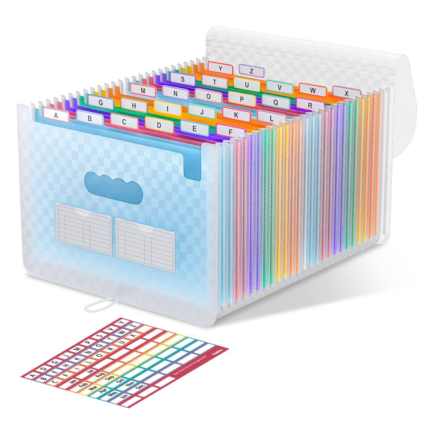 Accordion File with Alphabetical Sorting