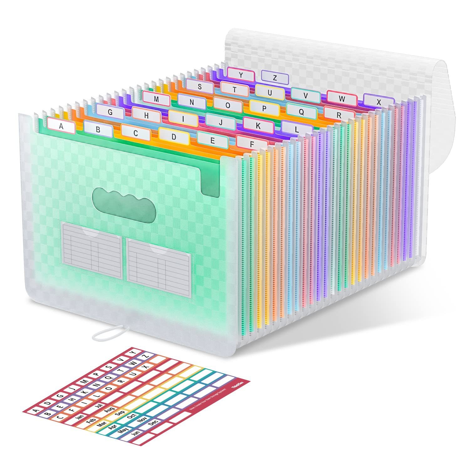 Accordion File with Alphabetical Sorting