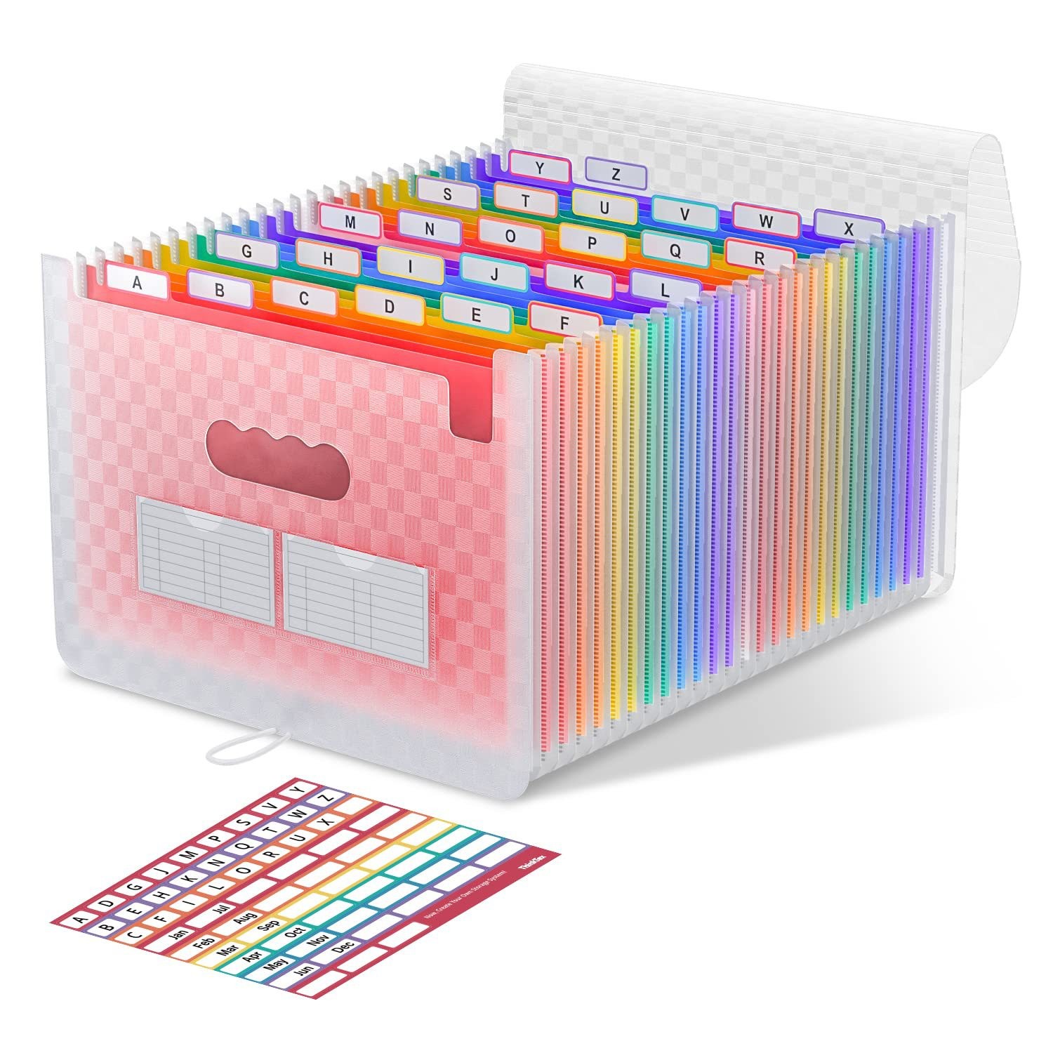 Accordion File with Alphabetical Sorting