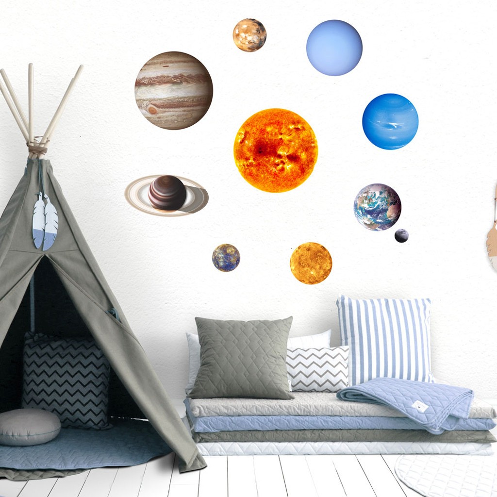 3d stickers wall