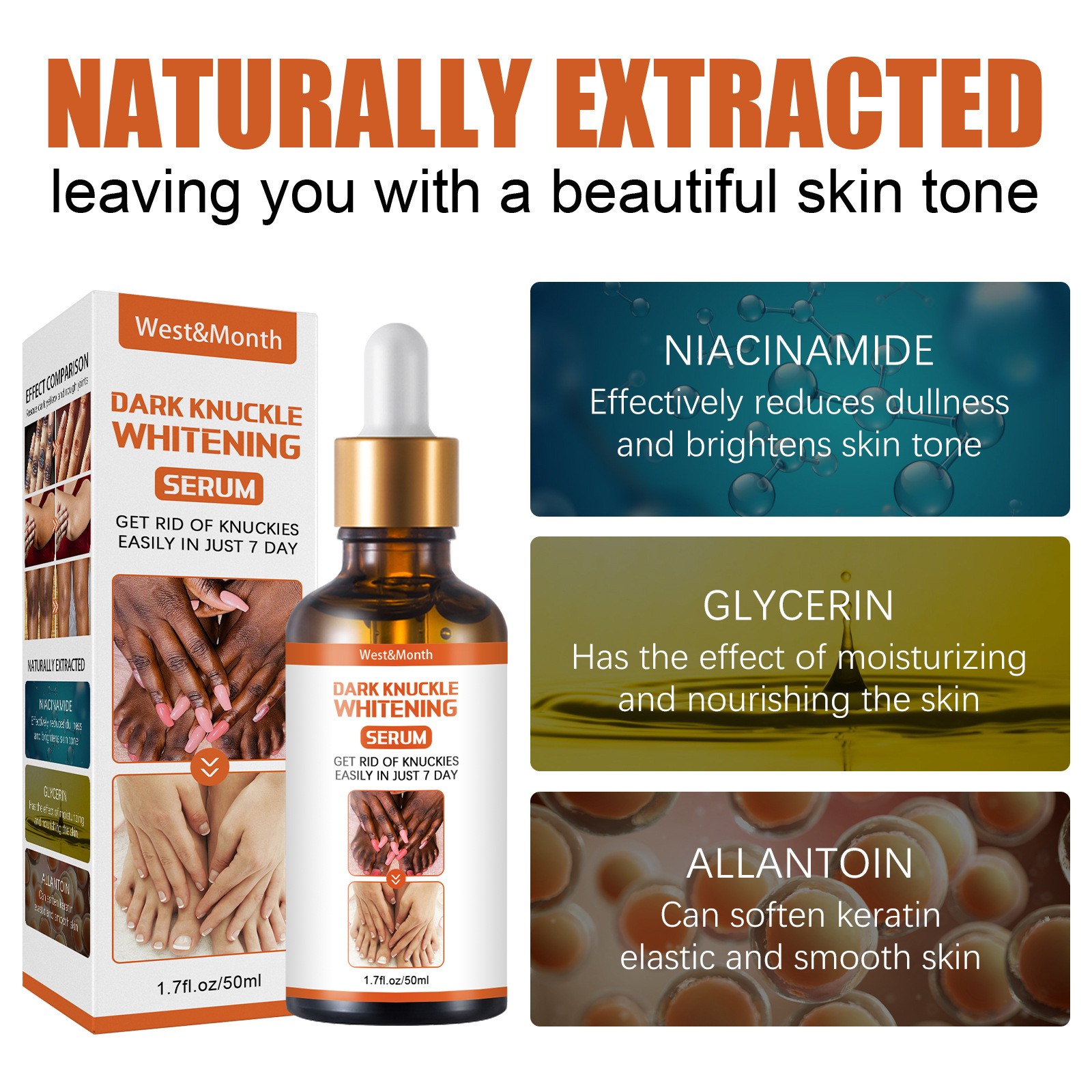 West&Month Dark Knuckle Whitening Serum