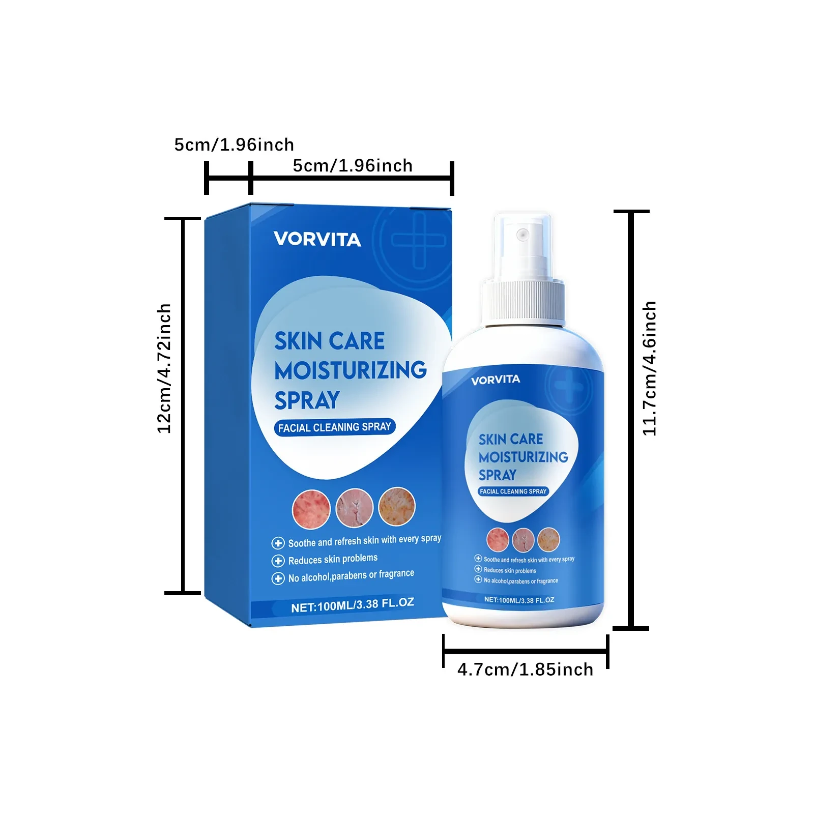 VORVITA Skin Care Moisturizing Spray (100ml)
