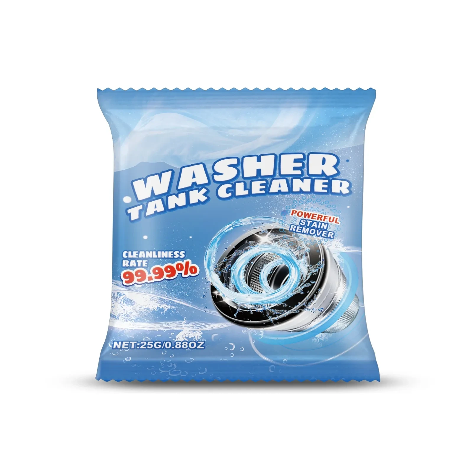 Powerful washing machine cleaning powder