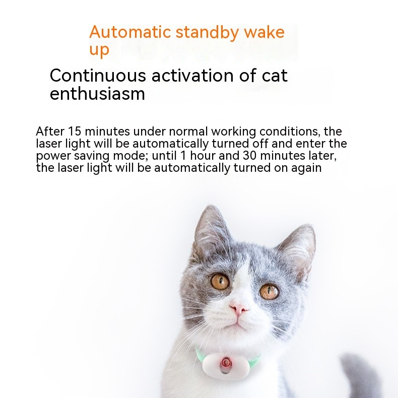 Laser Teaser Cat Collar