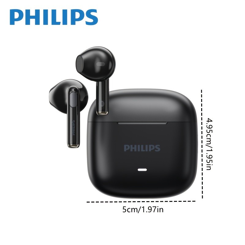 Philips Wireless Earbuds Compact True Wireless Sound with Everyday Comfort