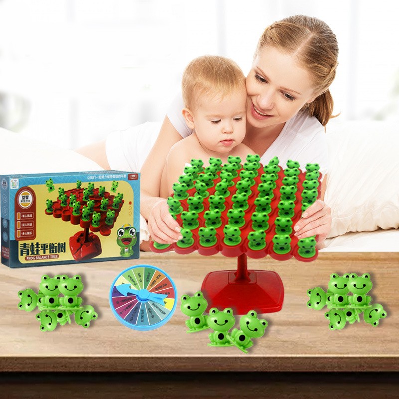 Frog Balance Math Toy