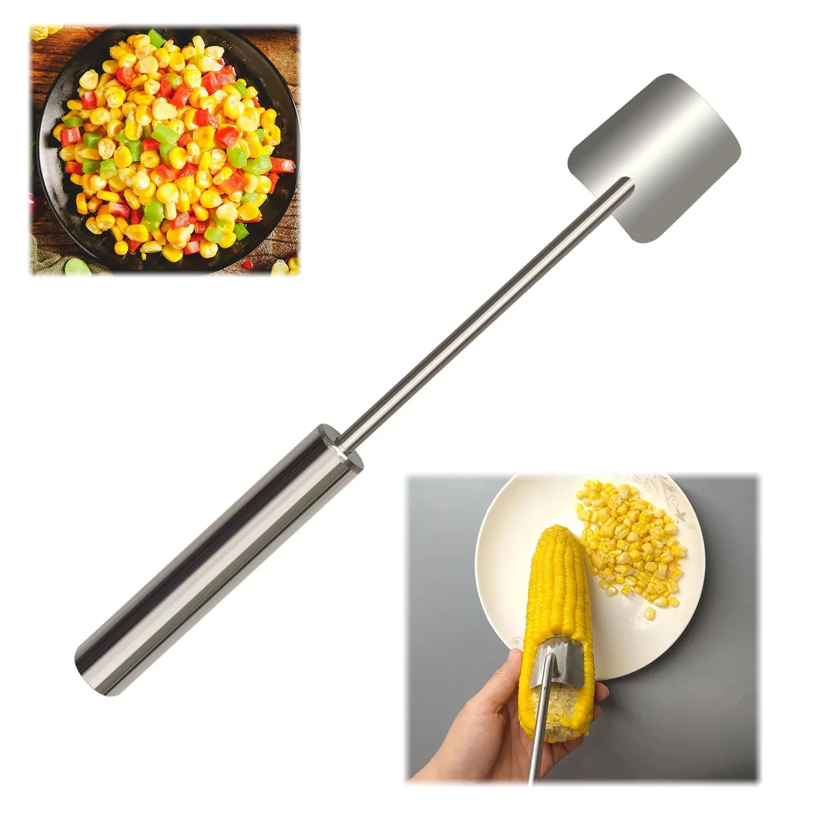 Stainless Steel Corn Stripping Tool