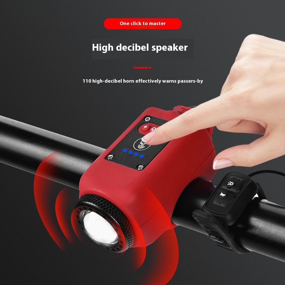 2-in-1 Bicycle Light and Horn