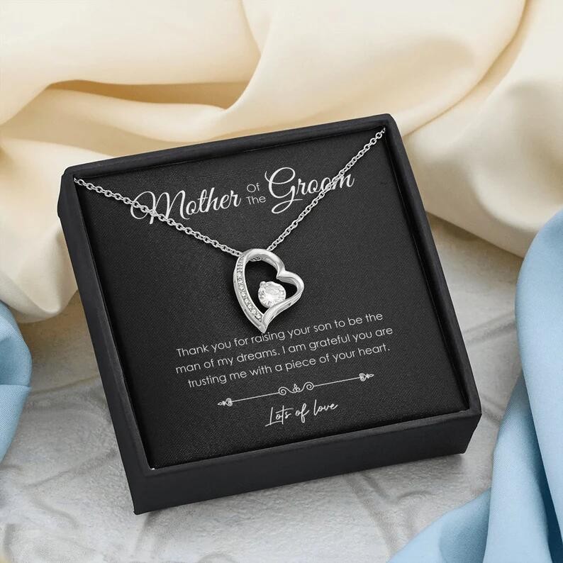Diamond Heart-shaped Necklace