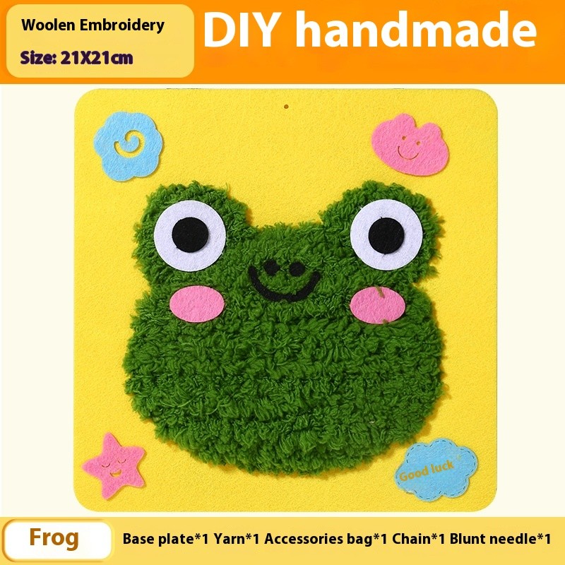 DIY Embroidery Doll Set
