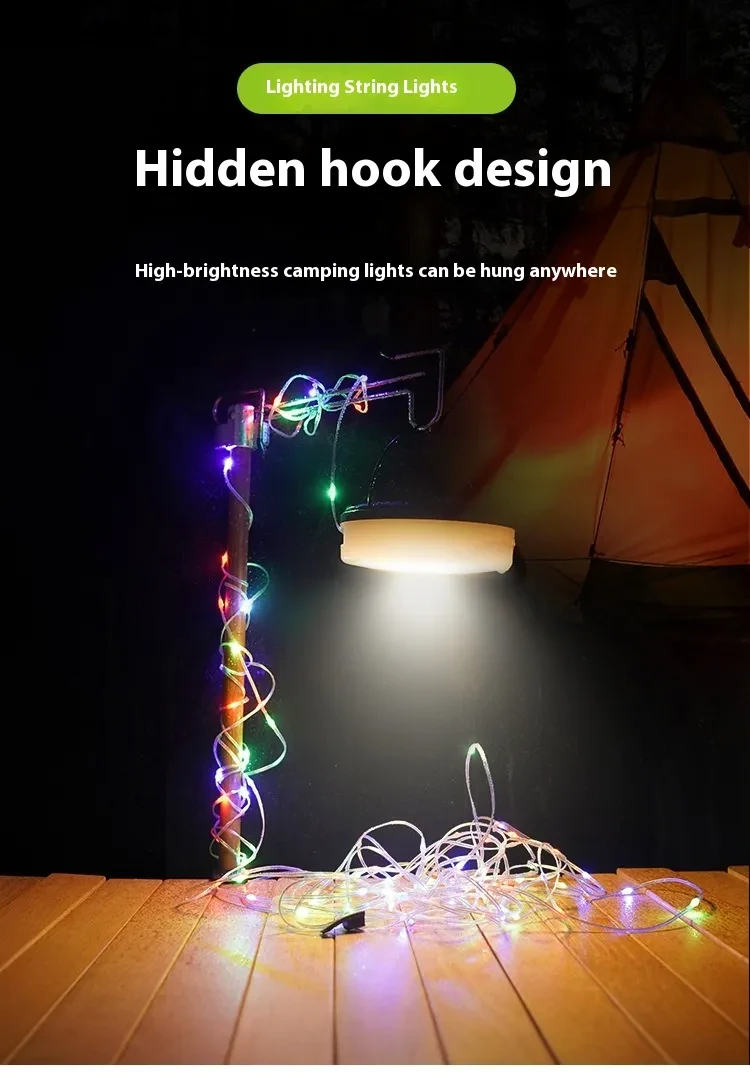 Portable Stowable String Light