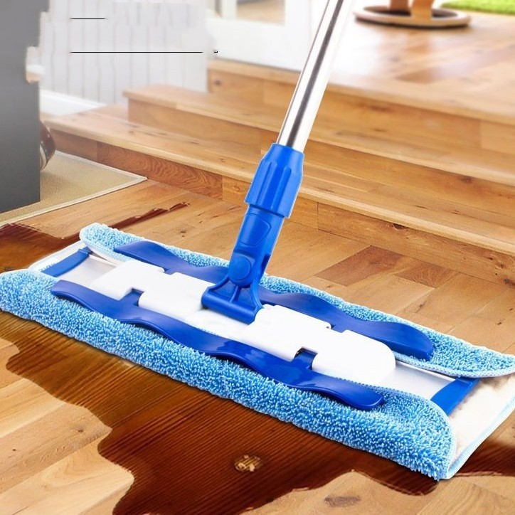 Flat Mope With Reusable Washable Mop Cloths