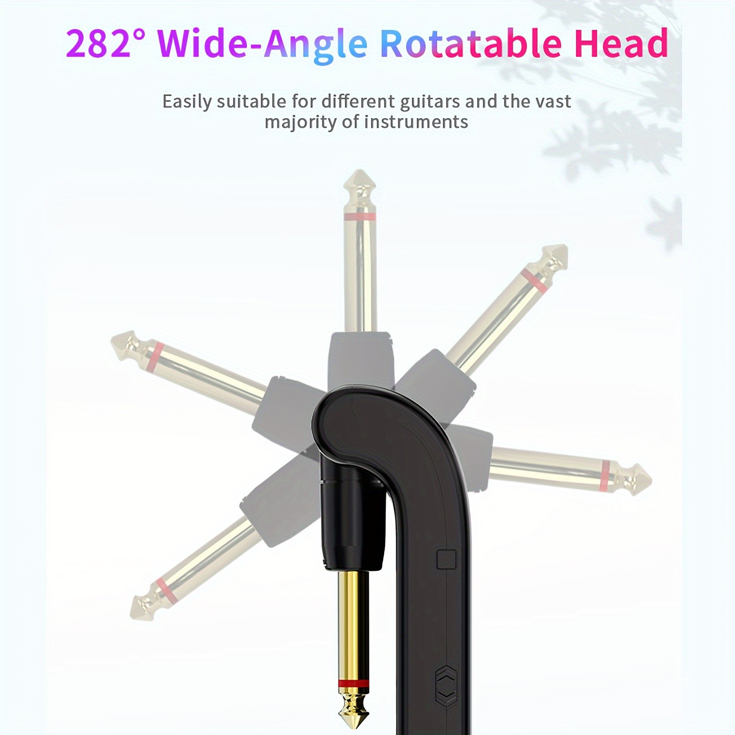 2.4G Wireless Guitar Transmitter and Receiver