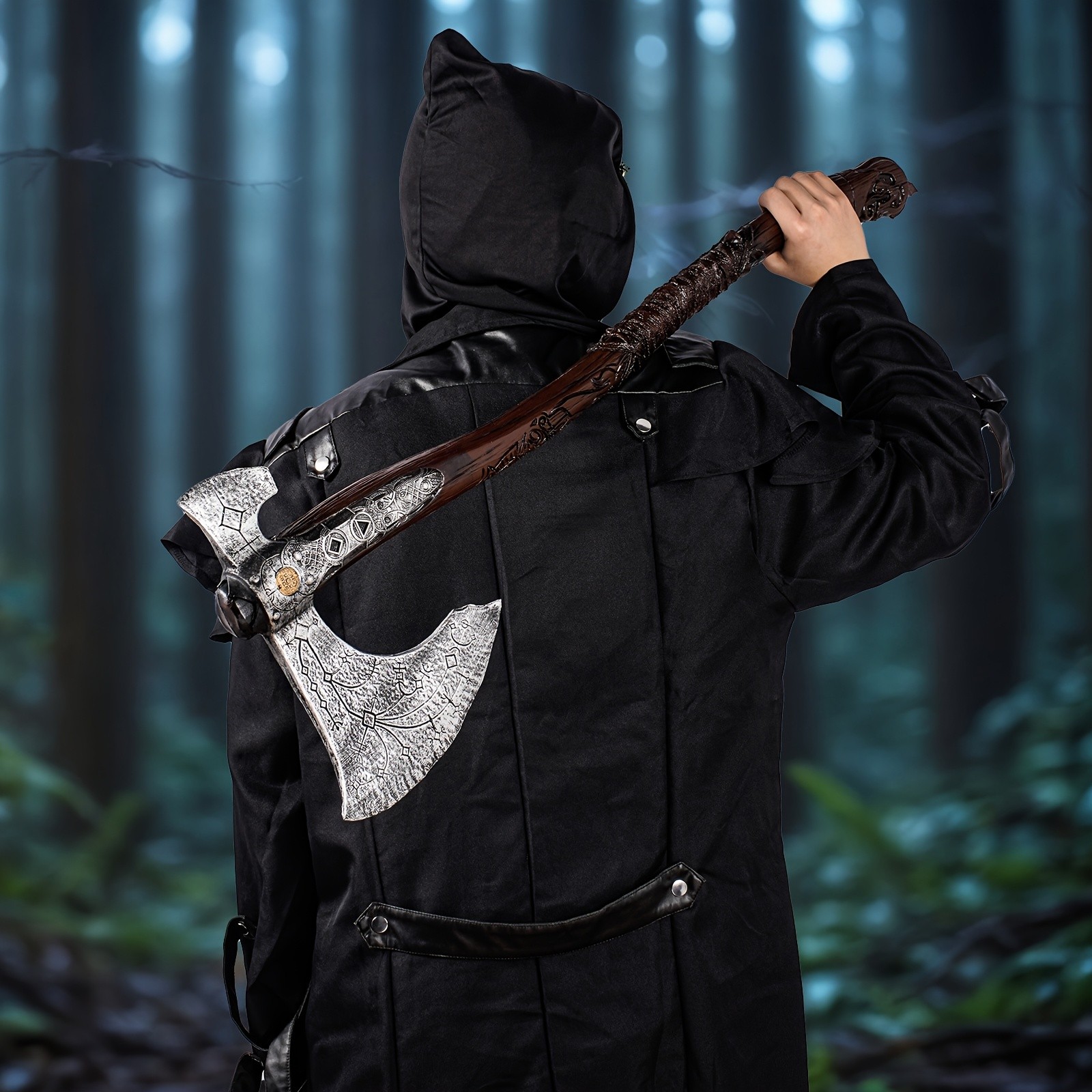 Realistic Battle Axe Replica