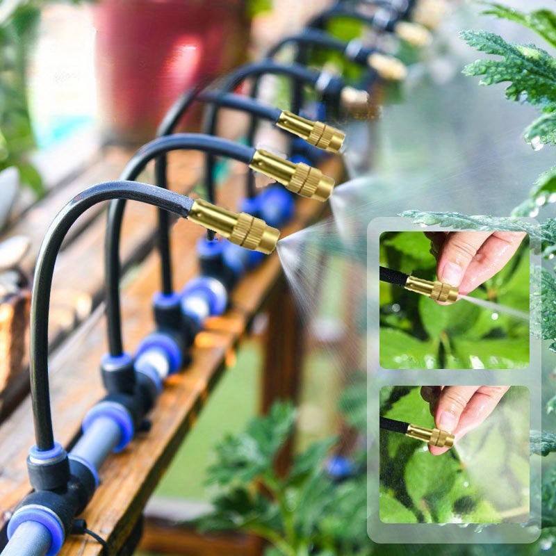 20m Micro Drip Irrigation Kit Efficient, Power-Free Watering for Healthy Plants