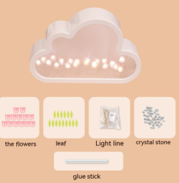 Tulip Night Light Mirror