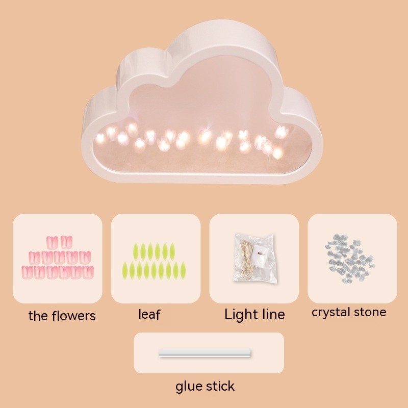 Tulip Night Light Mirror