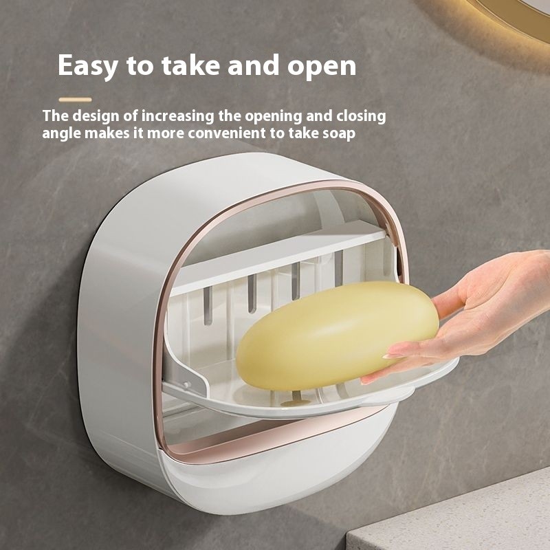 Luxury Soap Holder with Drain Tray
