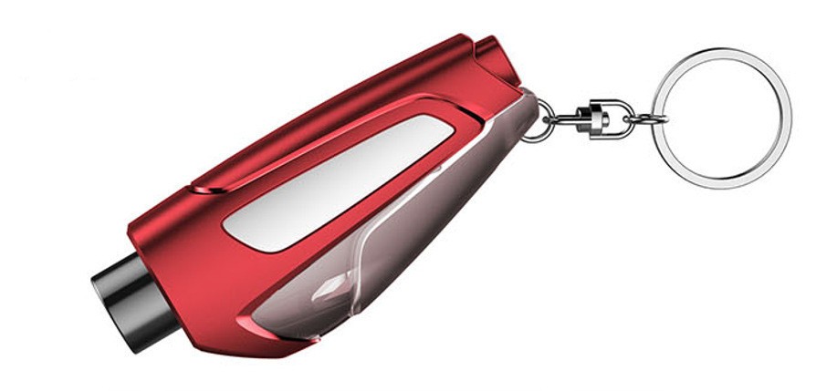 2-in-1 Emergency Window Breaker & Seatbelt Cutter