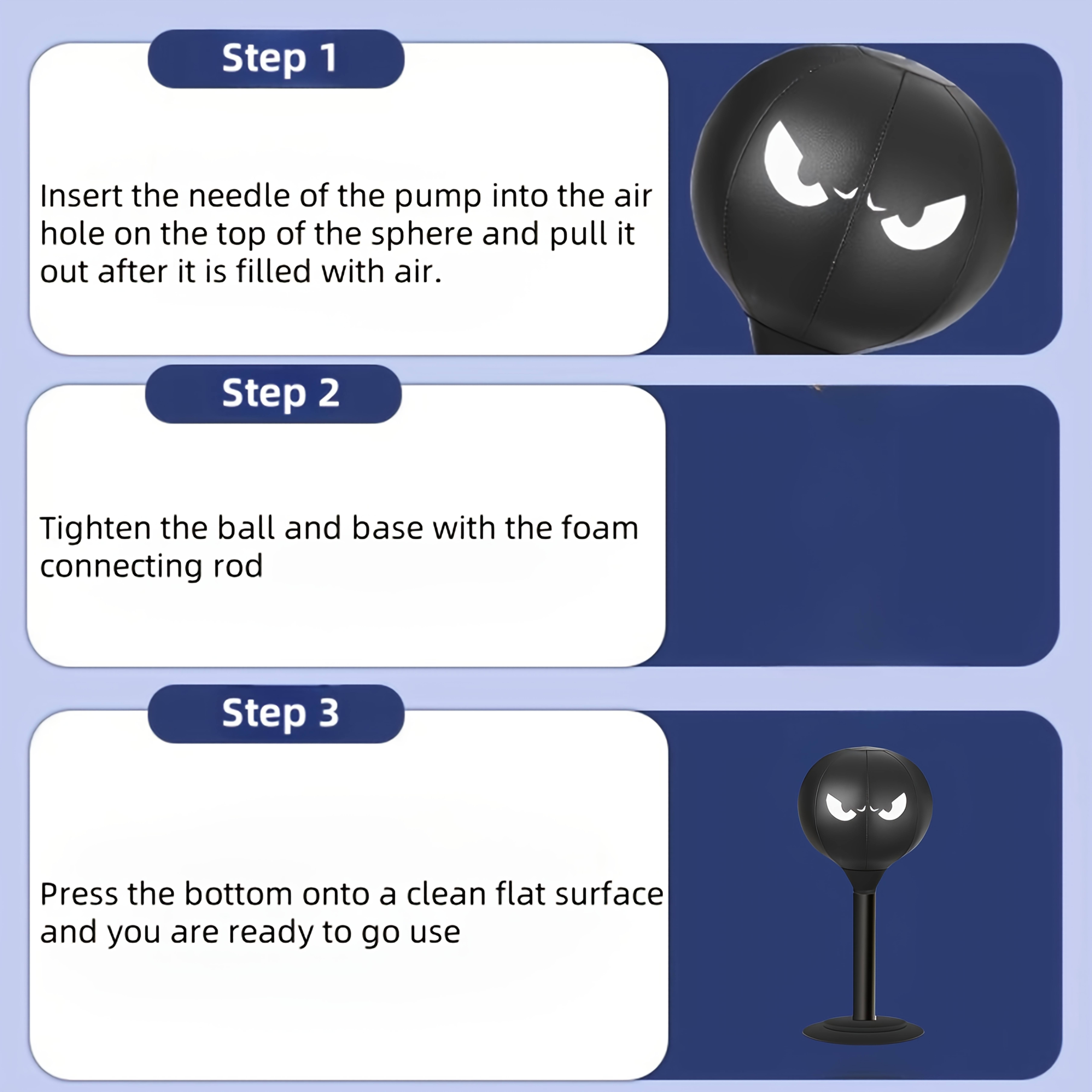 Portable Speed Bag & Mini Punching Bag