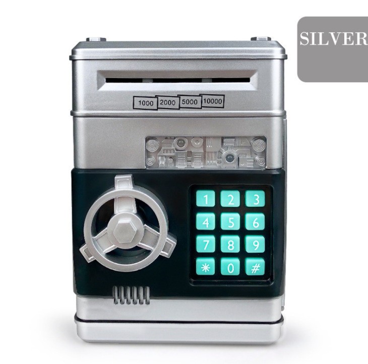 Digital Piggy Bank Safe Deposit Box for Kids