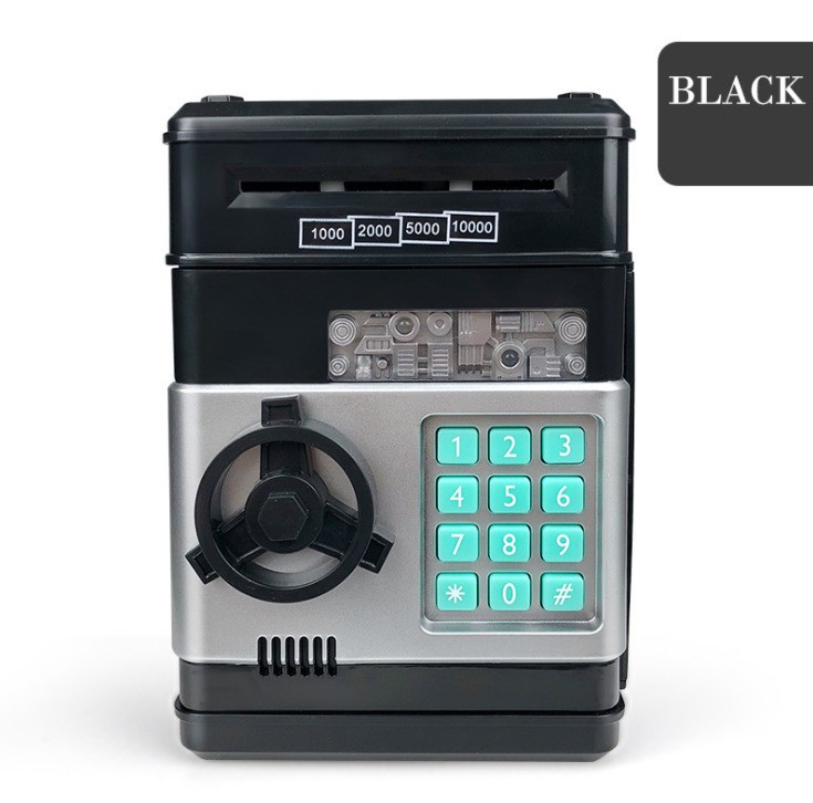 Digital Piggy Bank Safe Deposit Box for Kids