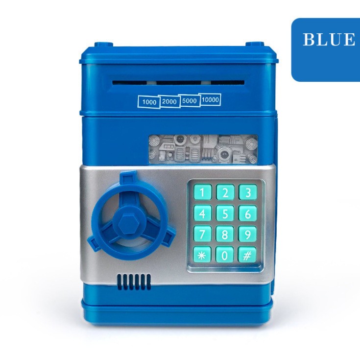 Digital Piggy Bank Safe Deposit Box for Kids