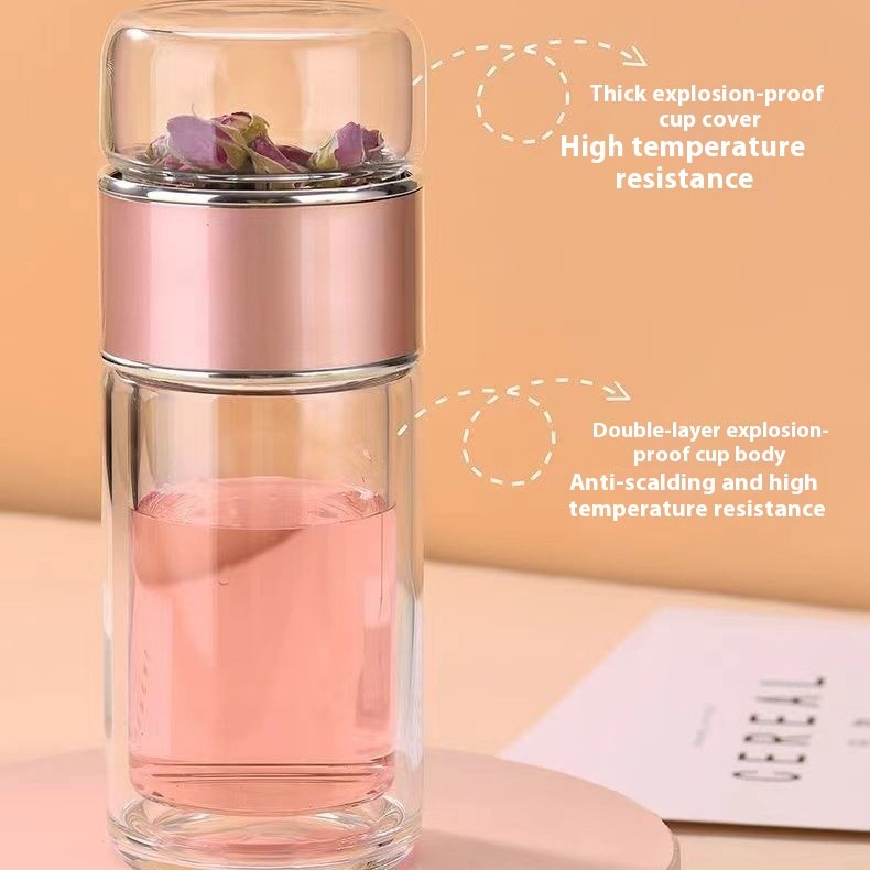 Double Glass Bottle