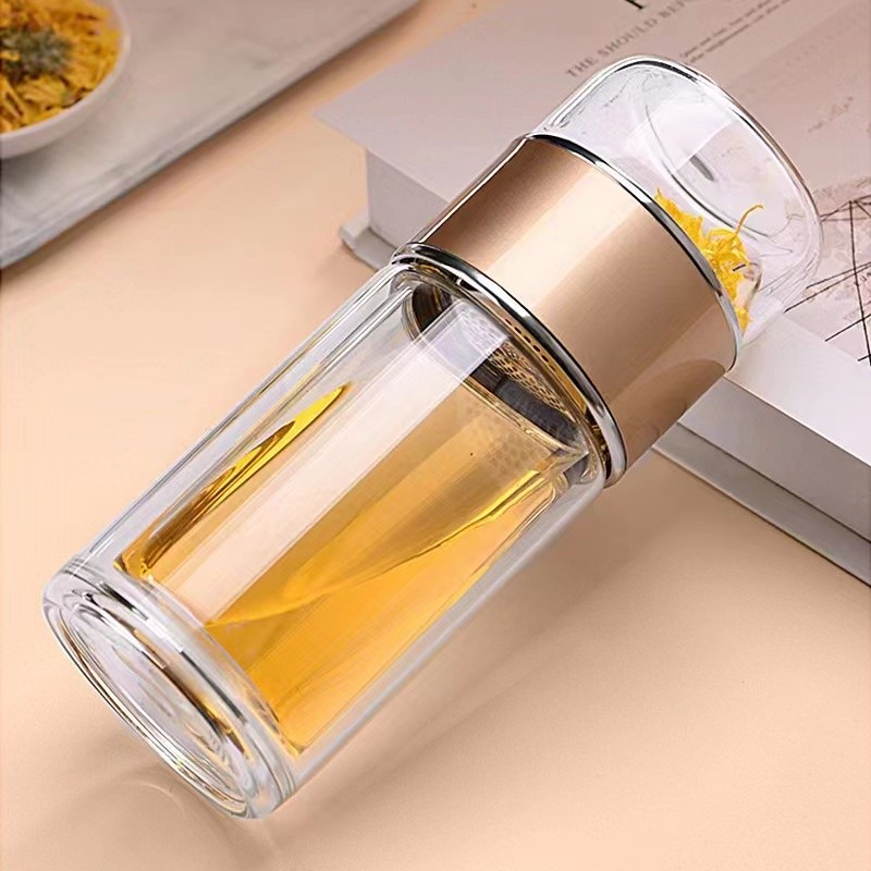 Double Glass Bottle