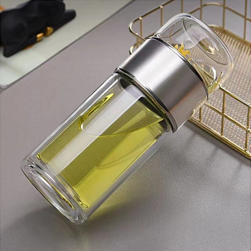 Double Glass Bottle