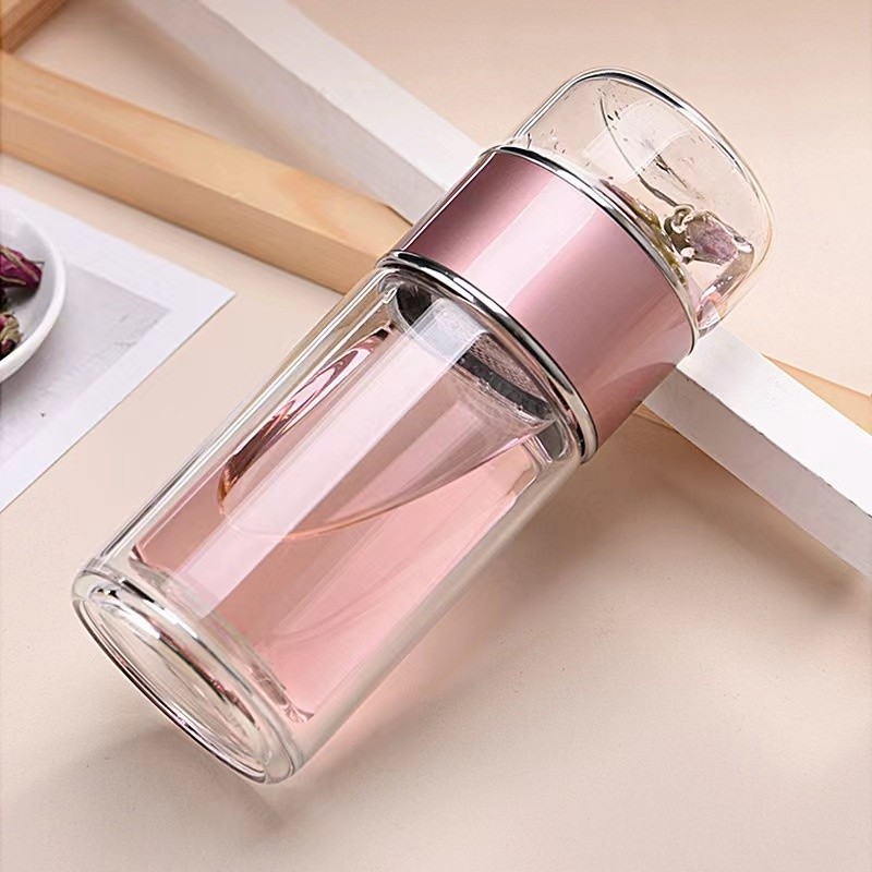 Double Glass Bottle