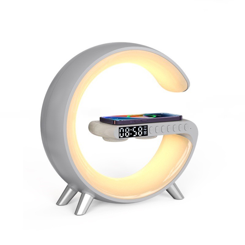 G Atmosphere Light Wireless Charger Speaker Clock