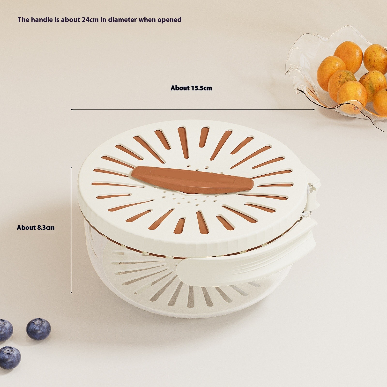Multifunctional Fruit and Vegetable Washing Bowl