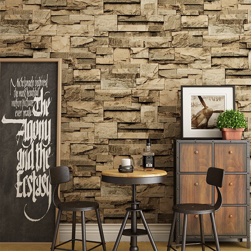 Self-Adhesive 3D Peel & Stick Real Stacked Tiles