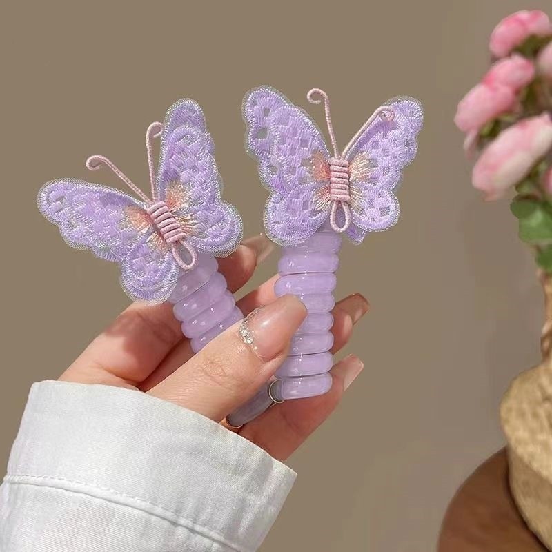 Butterfly Telephone Wire Hair Bands