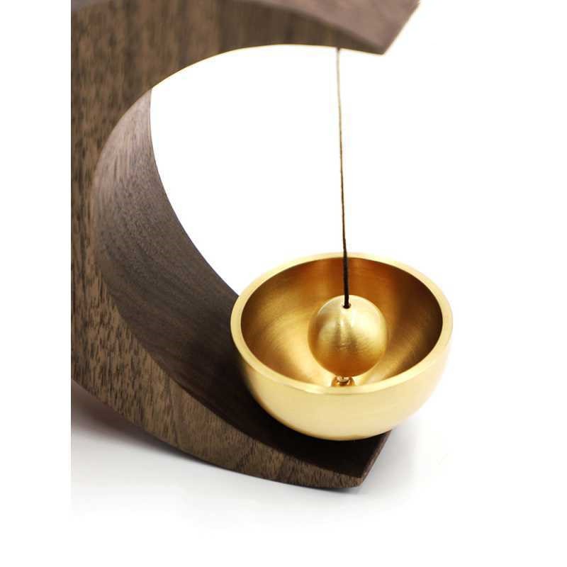 Magnetic Wood Wind Chime