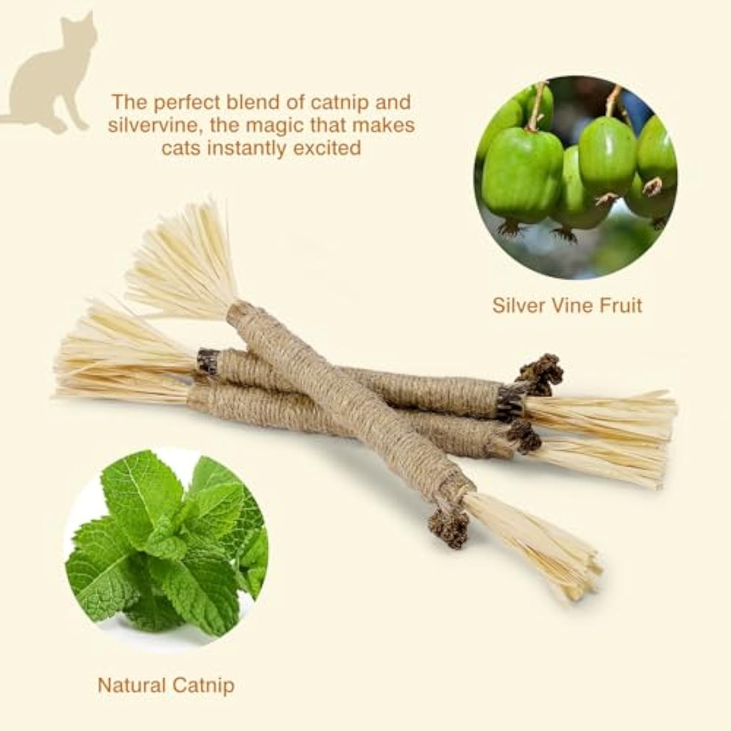 Cat Silvervine Dental Sticks