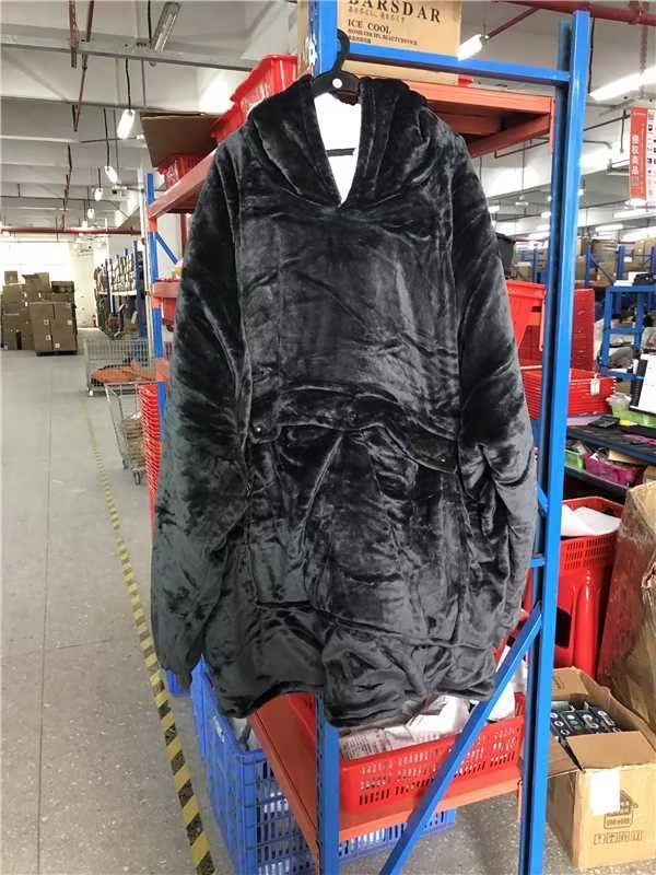 Heated Hoodie Blanket