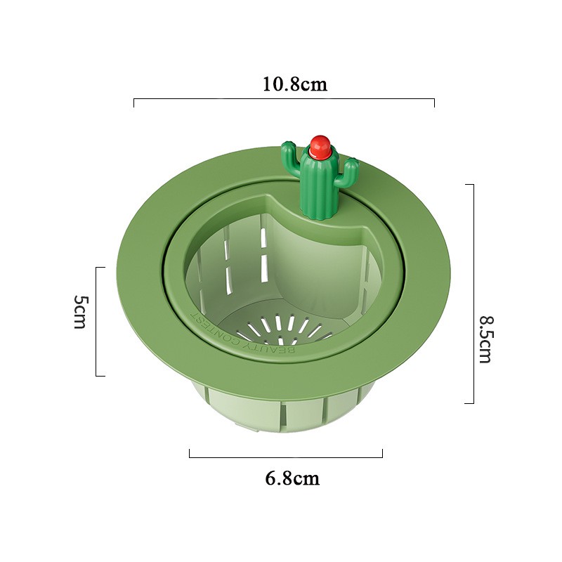 Cactus Kitchen Automatic Dumping Sink Filter