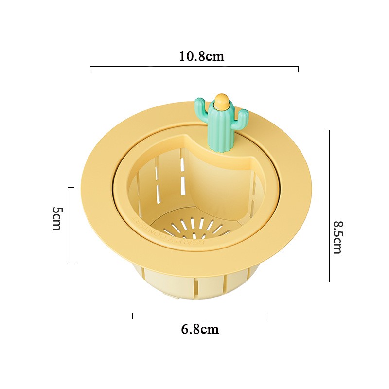 Cactus Kitchen Automatic Dumping Sink Filter