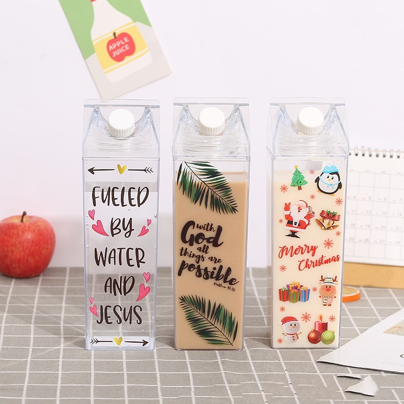 Milk Carton Water Bottle
