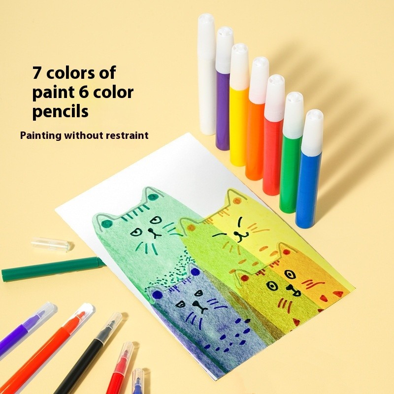 Childrens Fun Book Doodle Scratch Toy