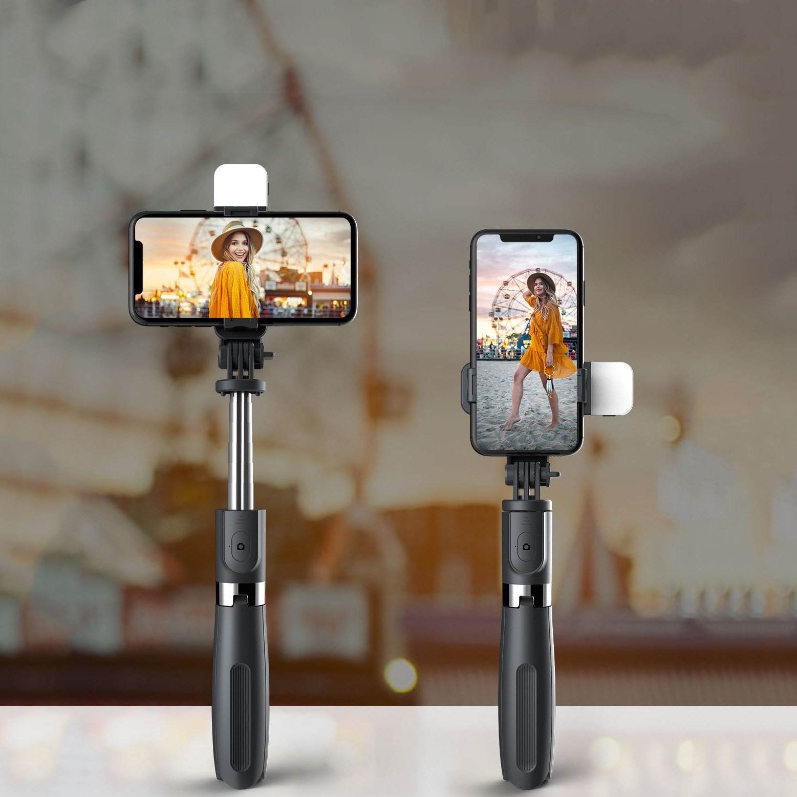 Selfie Stick with Light