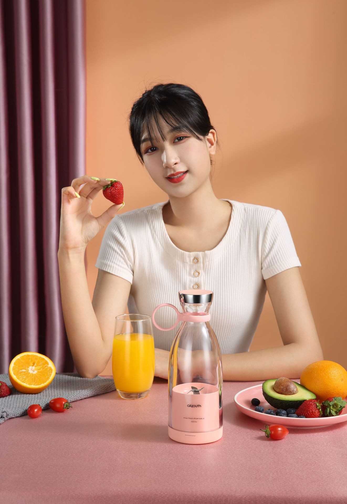 Portable Electric Juicer Blender